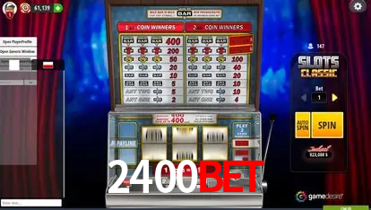 Descubra o Mundo do Cassino Online com 2400bet